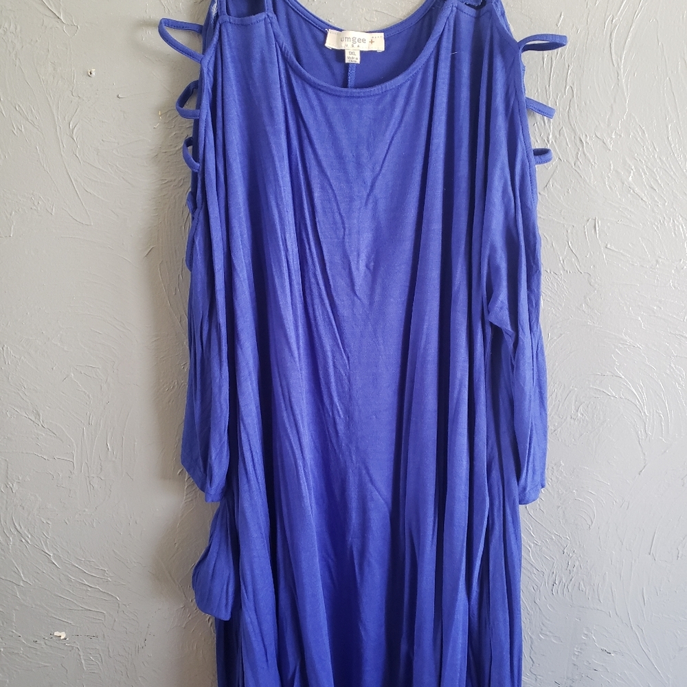 Lattice Sleeve Tunic W/ POCKETS